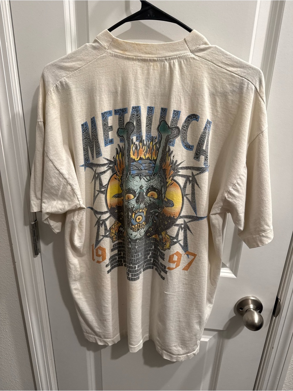1997 Concert Metallica Graphic Tee - Band Shirt